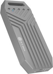 icy box type c usb4 gen3x2 m2 nvme ssd enclosure m key silver ib 1919m c42 photo
