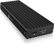 icy box type c usb 32 gen2 to nvme sata ssd enclosure toolless ib 1817mct c31 photo