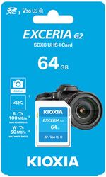 kioxia sd exceria 64gb uhs i gen2 u3 v30 lnex2l064gg4 photo