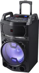 aiwa portable trolley speaker rms 80w the thunder kbtus 700 photo