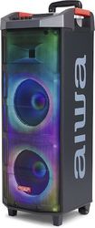 aiwa portable tws trolley party speaker rgb lighting rms 90w kbtus 710 photo