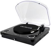 aiwa all in one stereo turntable black gbtur 120bkmkii photo