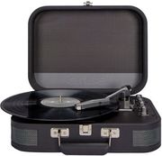 aiwa vintage turntable leather briefcase 2 way bluetooth usb mp3 player rec dark silver vpx 1951 tn photo