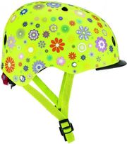 globber kranos elite lights xs s 48 53cm lime green flowers 507 106 photo