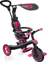 globber trikyklo trike explorer 4in1 fuchsia pink 632 110 photo