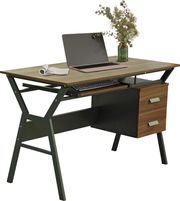 grafeio vitino hm213003 melamini metallo se karydi gkri 120x60x76ek photo