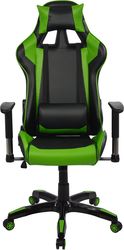polythrona gaming racing hm105603 mayro prasino pu 67x70x134 ek photo
