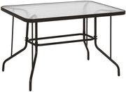 trapezi adam hm567902 metalliko kafe me gyalini epifaneia 120x70x71yek photo
