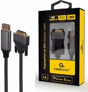 cablexpert displayport to dvi adapter cable premium series 4k 18m retail pack cc dpm dvim 4k 6 photo