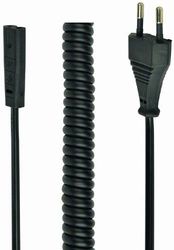 cablexpert power curled cord c1 2x075sqmm vde approved 18m pc c1 vde 18m photo