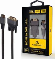 cablexpert hdmi to dvi cable premium series 4k 18m retail pack cc hdmi dvi 4k 6 photo