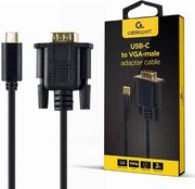 cablexpert usb c to vga m adapter 2m black retail pack a cm vgam 01 photo