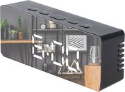 adler led alarm clock black ad1189b photo