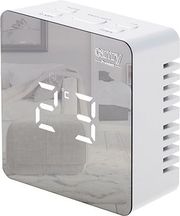camry led alarm clock white cr1150w photo