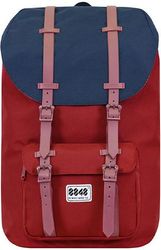 8848 travel backpack 156 unisex waterproof burgundy blue 111 006 019 photo
