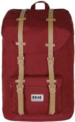 8848 travel backpack 156 unisex waterproof burgundy 111 006 024 photo