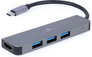 cablexpert usb type c 2 in 1 multi port adapter hub hdmi a cm combo2 01 photo