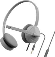 alcatroz wired headset jack 35mm dark grey xp1dg photo