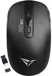 alcatroz wireless two way dongle usb type c silent mouse black am5cb photo