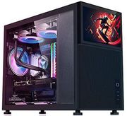 armaggeddon gaming pc case matx tessaraxx corevision black corevisionb photo