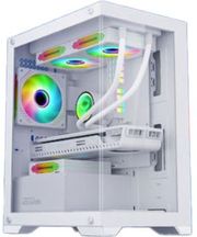 armaggeddon gaming pc case matx aquaron white aquaronw photo