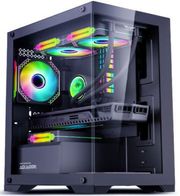 armaggeddon gaming pc case matx aquaron black aquaronb photo