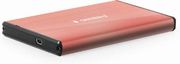 gembird usb 30 25 enclosure brushed aluminum pink ee2 u3s 3 p photo