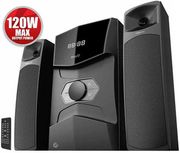 sonic gears bluetooth multimedia audio speakers 21 black evo9btmi photo