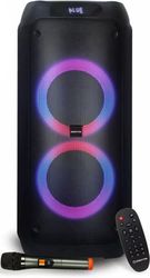 manta karaoke party speaker 2x8 rms 120w attis spk0802b120 photo