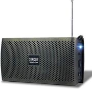 sonicgear sonicgo rdo 30x bluetooth portable fm speaker grey sonicgordo30xgr photo
