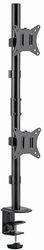 gembird adjustable 2 display vertical desk mount 17 32 ma d2 02 photo