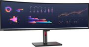 othoni lenovo thinkvision p49w 30 49 led dual qhd ips curvedrj45 hdmi usb c thunderbolt dport photo