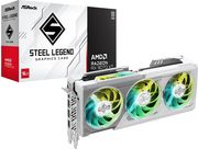 vga asrock steel legend radeon rx 9070 xt 16gb gddr6 photo