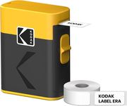 kodak label era m50 label maker machine yellow label printer with 1 roll sticker label photo