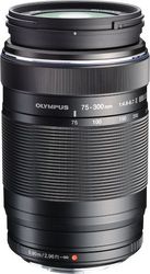 olympus 75 300mm 1 48 67 ii black mzuiko digital ez m7530 2 lense micro ft v315040bw000 photo