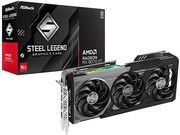 vga asrock amd radeon rx 9070 xt steel legend dark 16gb gddr6 photo
