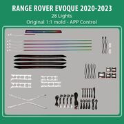 diq ambient range rover evoque trim mod 2020 2023 28 lights photo