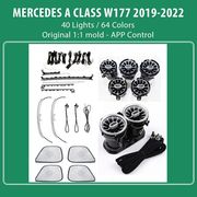 diq ambient 8176 a4e fullkit benz a w177 mod19 22 diq ambient light merced a w177 mod19 22 40 lights photo