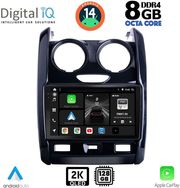 digital iq bxf 11103 cpaa 9inc multimedia tablet for dacia duster mod 2012 2019 photo