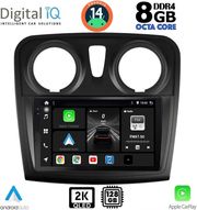 digital iq bxf 11108 cpaa 9inc multimedia tablet for dacia logan  sandero mod 2012 2019 photo