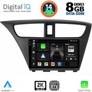 digital iq bxf 11190 cpaa 9inc multimedia tablet for honda civic mod 2012 2016 photo