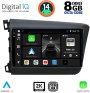 digital iq bxf 111904d cpaa 9inc multimedia tablet for honda civic 4doors mod 2012 2016 photo