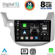 digital iq bxf 11211 cpaa 10inc multimedia tablet for honda jazz mod 2008 2012 photo