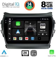 digital iq bxf 11238 cpaa 9inc multimedia tablet for hyundai ix45 mod 2013 2017 photo