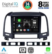 digital iq bxf 11239 cpaa 9inc multimedia tablet for hyundai santa fe mod 2005 2013 photo