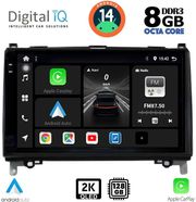 digital iq bxf 11400 cpaa 9inc multimedia tablet for mercedes a  b sprinter  vito mod 2007gt  photo