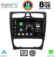 digital iq bxf 11402 cpaa 9inc multimedia tablet for mercedes c w203 mod 1999 2004 photo