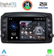 digital iq blf 371 cpa 7 deck multimedia system for mercedes c w203 clk w209 mod 1999 2004 photo