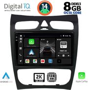 digital iq bxf 11406 cpaa 9inc multimedia tablet for mercedes clk w209 mod 2000 2004 photo