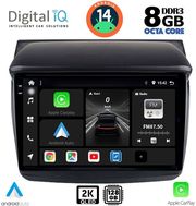 digital iq bxf 11436 cpaa 9inc multimedia tablet for mitsubishi l200 mod 2006 2015 photo